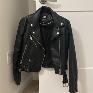 Leather jacket